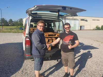 Palettenmöbel selber bauen Umsetzung Bild 2