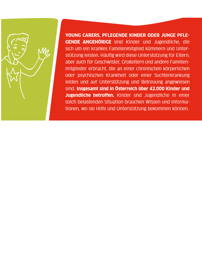 Young Carers bekannt machen Projekt Logo